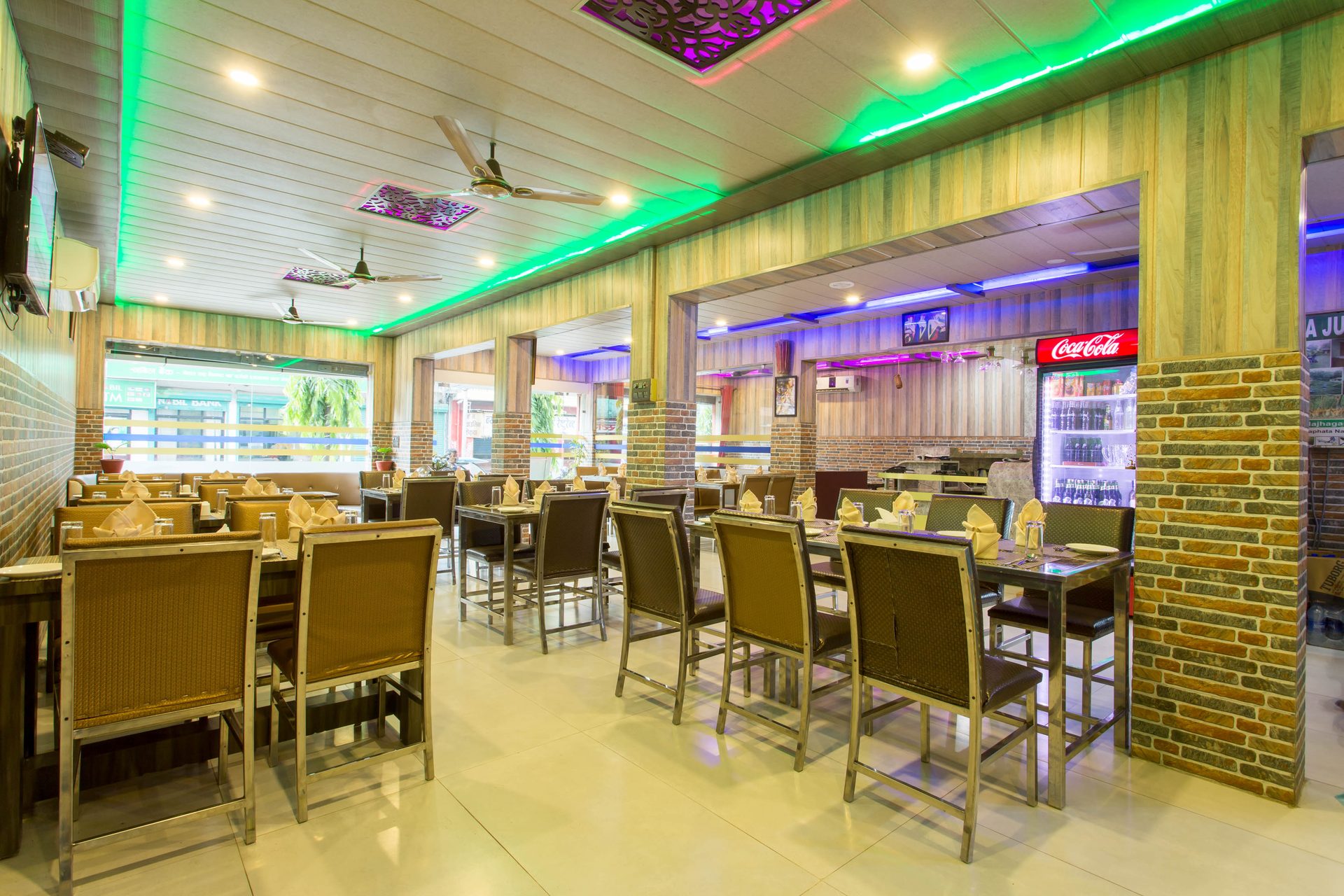 Anand Dining interior detail